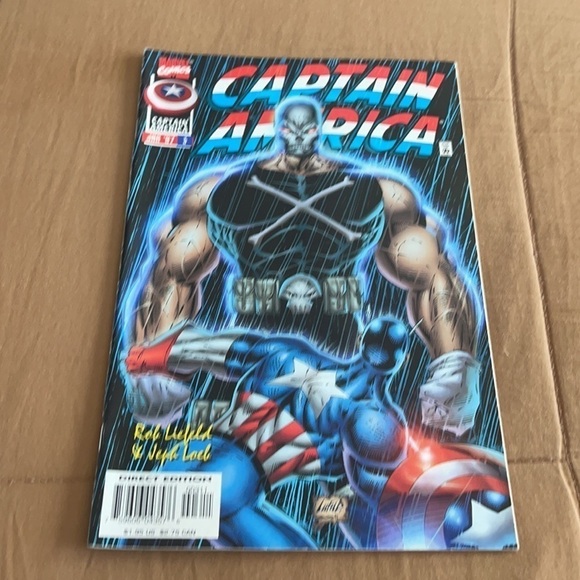 Captain America #3, Vol. 2 - Rob Liefeld Art (Marvel Comics, 1997) - Picture 8 of 8